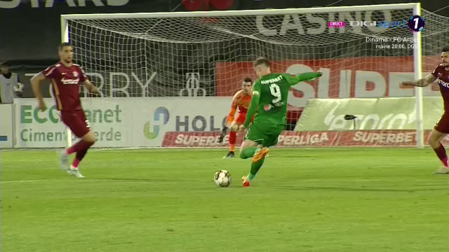Mamma-mia, Louis! Munteanu a țintit vinclul porții și a înscris un gol de generic în CFR - Farul_2