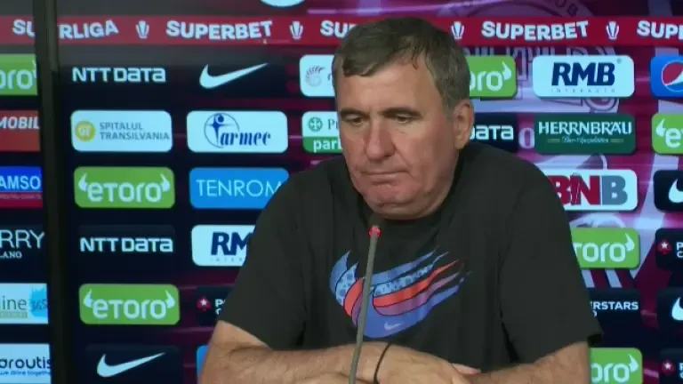 Conferință de presă Gică Hagi după CFR Cluj - Farul 1-2 (28.05.2023)