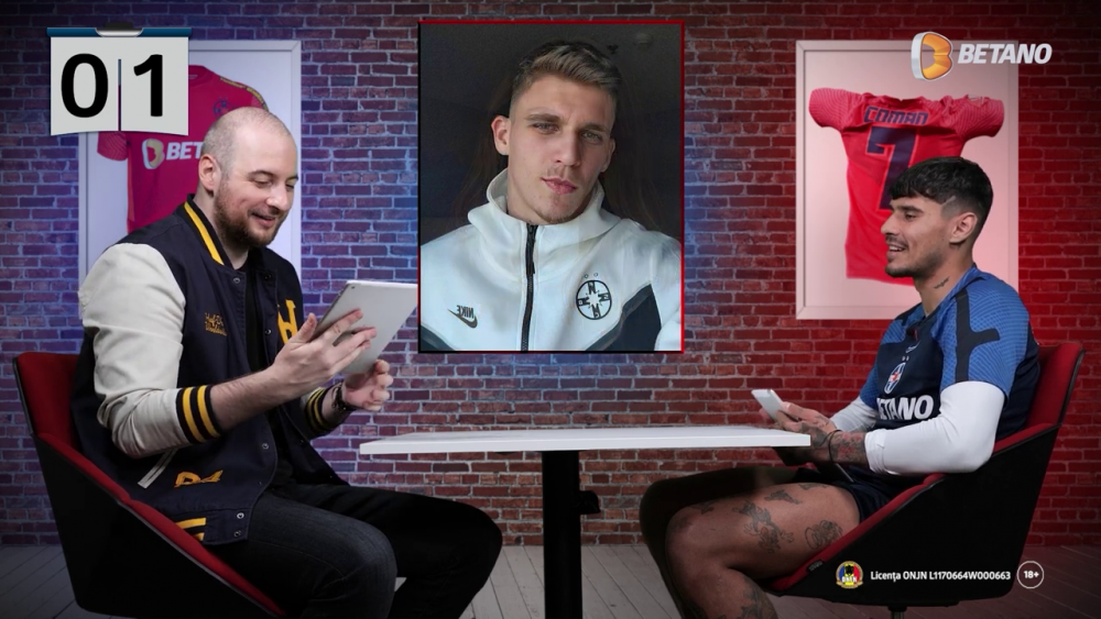 Florinel Coman a ales între Haaland și Mbappe! Jucătorul de la FCSB, pus să îi recunoască pe coechipierii „deghizați” în femei! Imagini virale _6