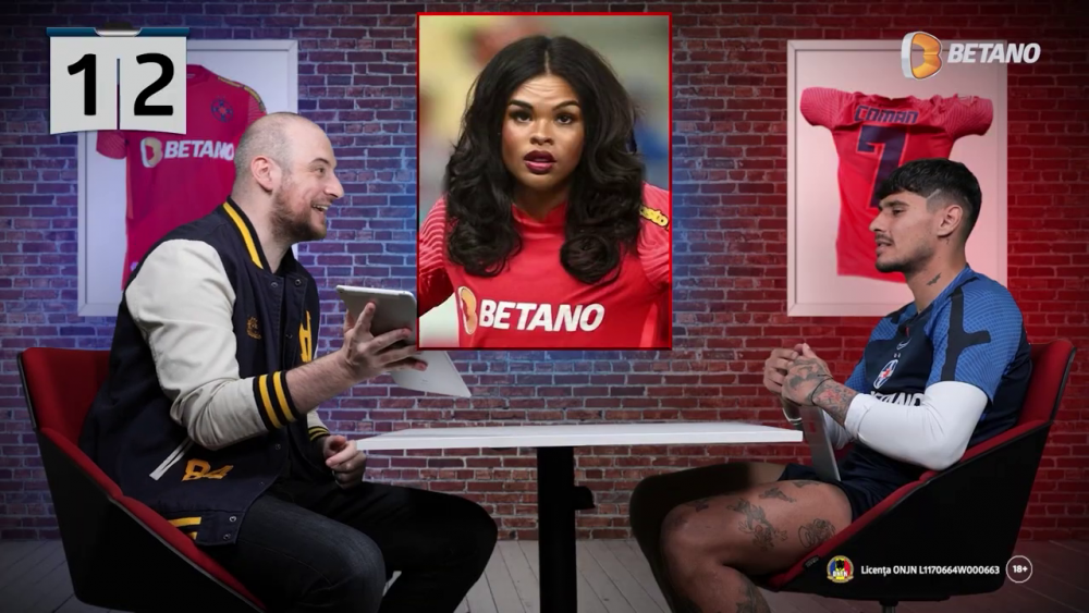 Florinel Coman a ales între Haaland și Mbappe! Jucătorul de la FCSB, pus să îi recunoască pe coechipierii „deghizați” în femei! Imagini virale _9