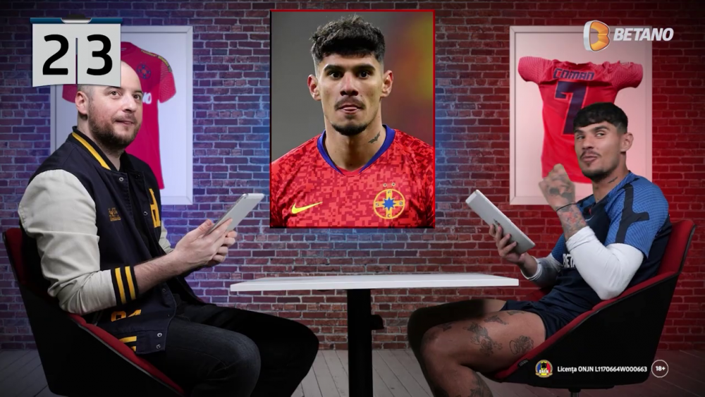 Florinel Coman a ales între Haaland și Mbappe! Jucătorul de la FCSB, pus să îi recunoască pe coechipierii „deghizați” în femei! Imagini virale _12