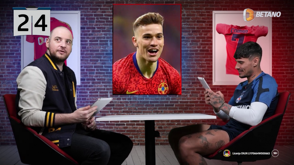 Florinel Coman a ales între Haaland și Mbappe! Jucătorul de la FCSB, pus să îi recunoască pe coechipierii „deghizați” în femei! Imagini virale _16