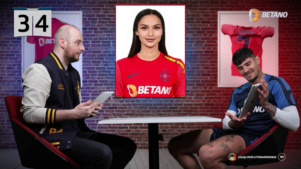 Florinel Coman a ales între Haaland și Mbappe! Jucătorul de la FCSB, pus să îi recunoască pe coechipierii „deghizați” în femei! Imagini virale _21