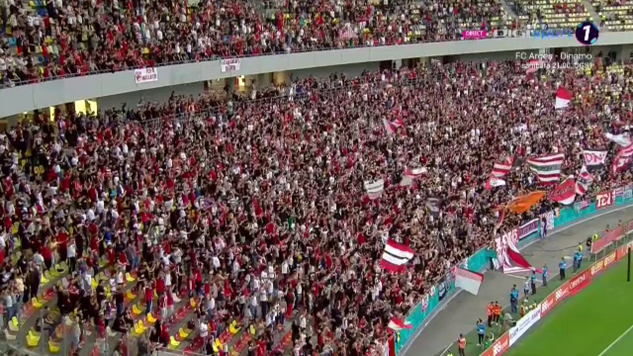 Atmosferă nebună la Dinamo - FC Argeș! Fanii dinamoviști au făcut spectacol total pe Arena Națională_36