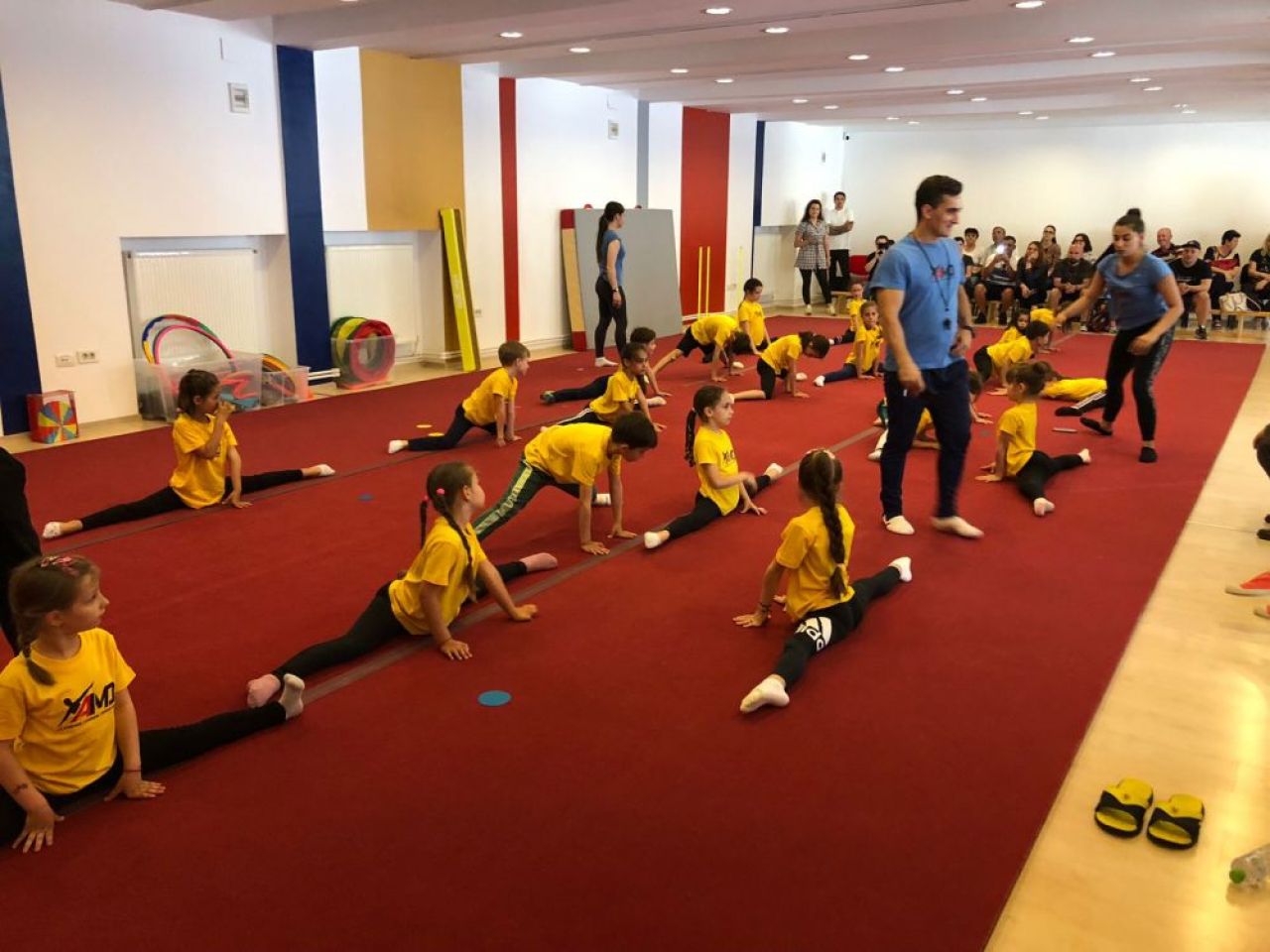 Academia Marian Drăgulescu. Cum arată o ședință de pregătire la baza sportivă a fostului mare gimnast al României_8