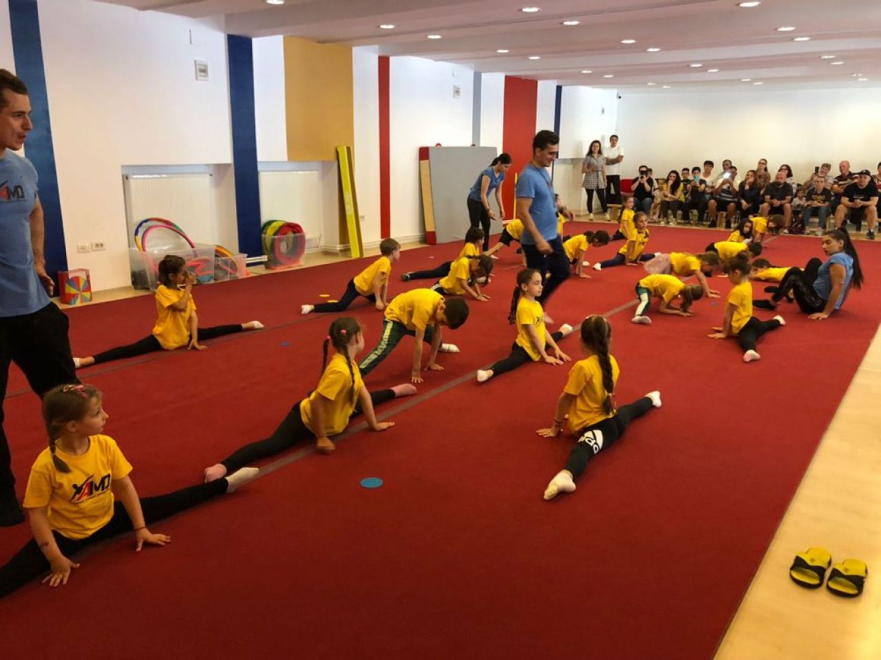 Academia Marian Drăgulescu. Cum arată o ședință de pregătire la baza sportivă a fostului mare gimnast al României_9