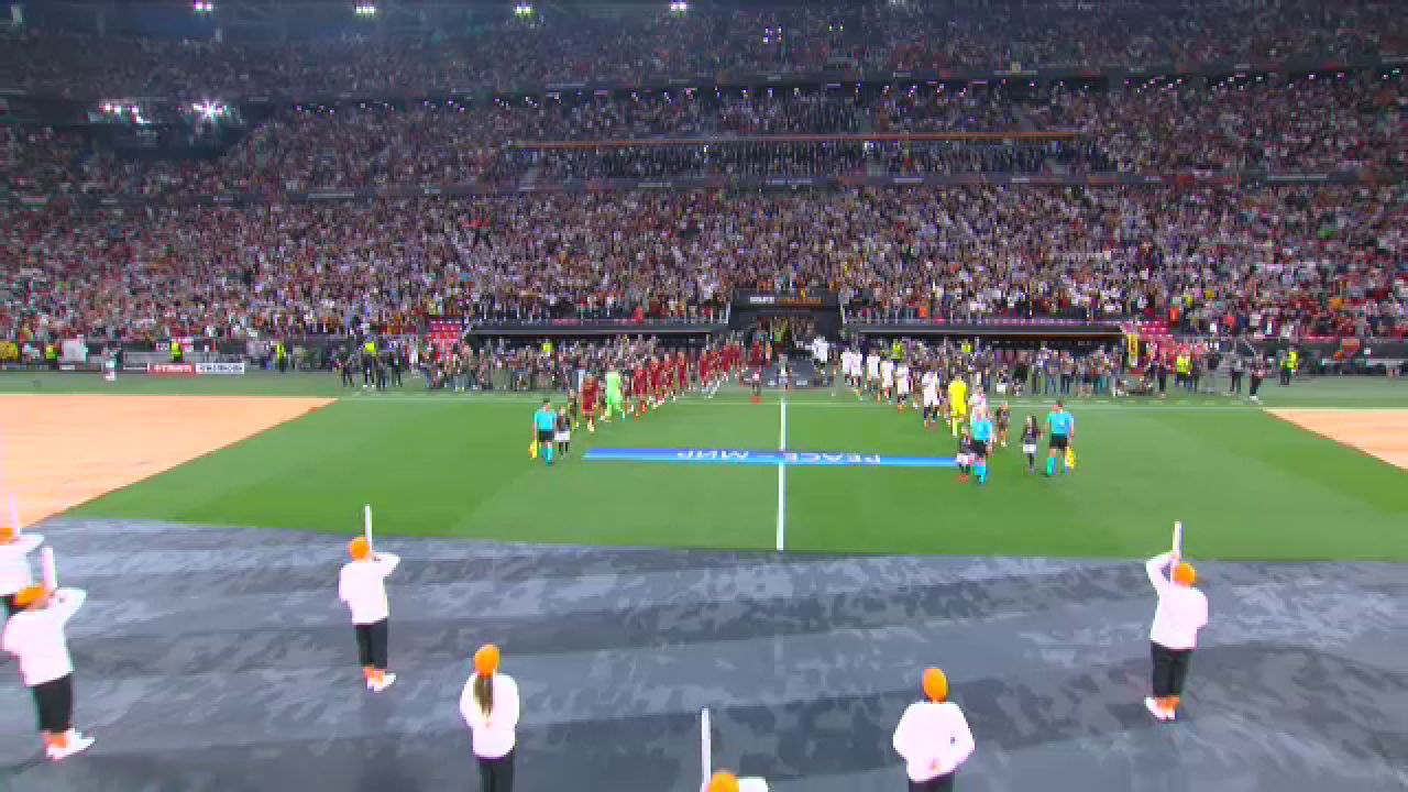 Show total la Sevilla - AS Roma! Atmosferă nebună în tribune la finala Europa League_1
