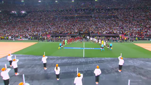 Show total la Sevilla - AS Roma! Atmosferă nebună în tribune la finala Europa League_2