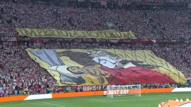 Show total la Sevilla - AS Roma! Atmosferă nebună în tribune la finala Europa League_5