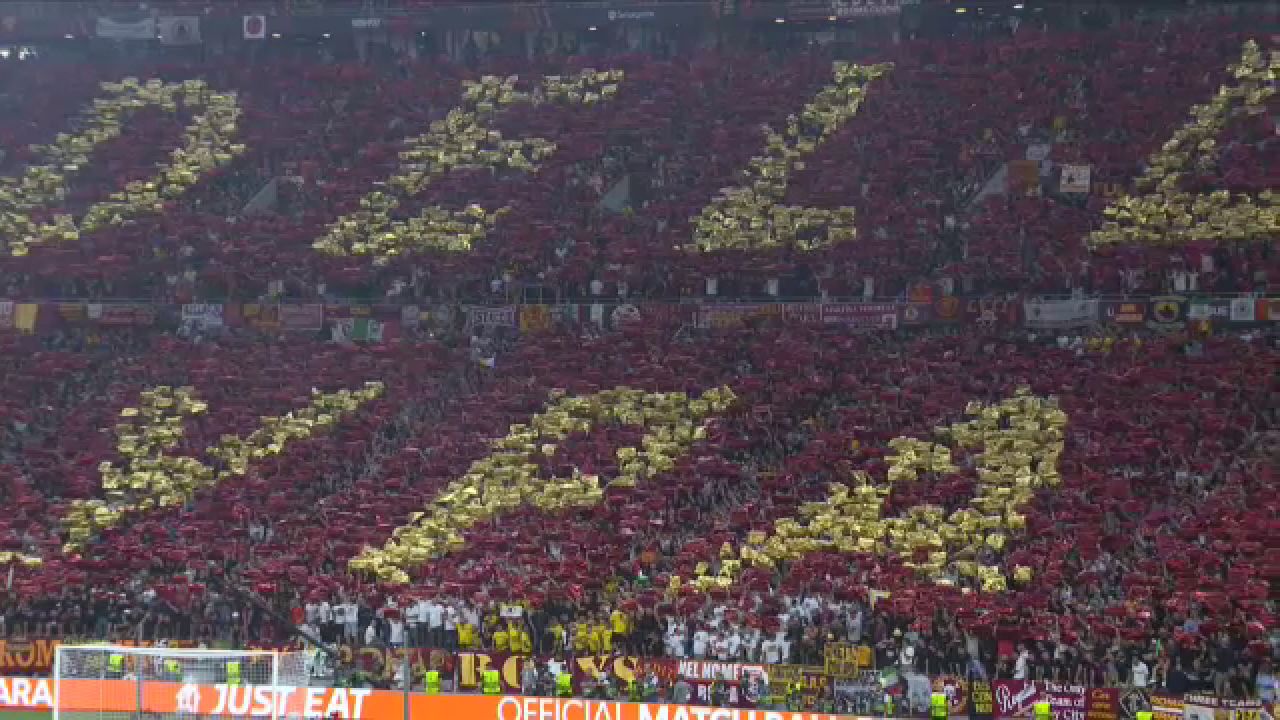 Show total la Sevilla - AS Roma! Atmosferă nebună în tribune la finala Europa League_12