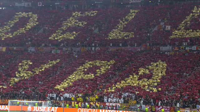 Show total la Sevilla - AS Roma! Atmosferă nebună în tribune la finala Europa League_12