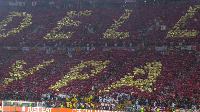 Show total la Sevilla - AS Roma! Atmosferă nebună în tribune la finala Europa League_14