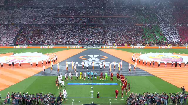 Show total la Sevilla - AS Roma! Atmosferă nebună în tribune la finala Europa League_19