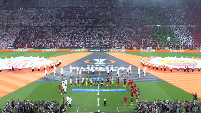 Show total la Sevilla - AS Roma! Atmosferă nebună în tribune la finala Europa League_20