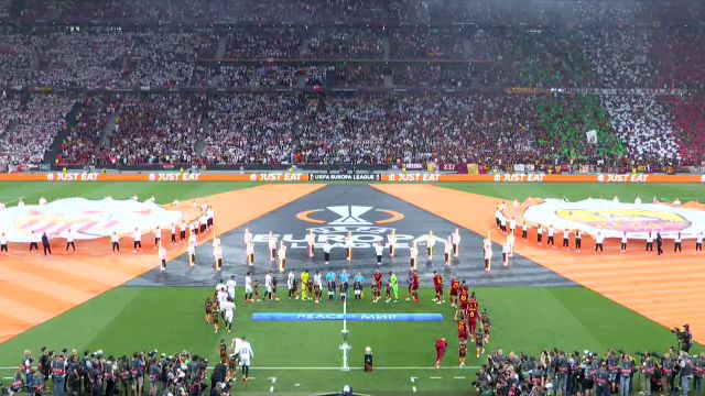 Show total la Sevilla - AS Roma! Atmosferă nebună în tribune la finala Europa League_20