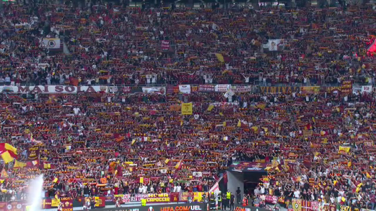 Show total la Sevilla - AS Roma! Atmosferă nebună în tribune la finala Europa League_40