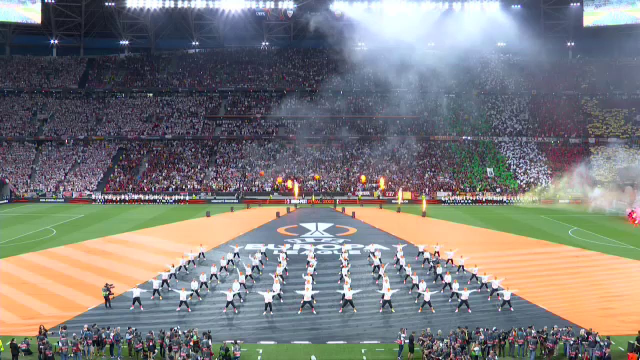 Show total la Sevilla - AS Roma! Atmosferă nebună în tribune la finala Europa League_66