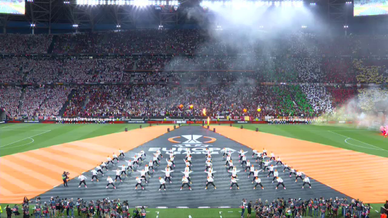 Show total la Sevilla - AS Roma! Atmosferă nebună în tribune la finala Europa League_67