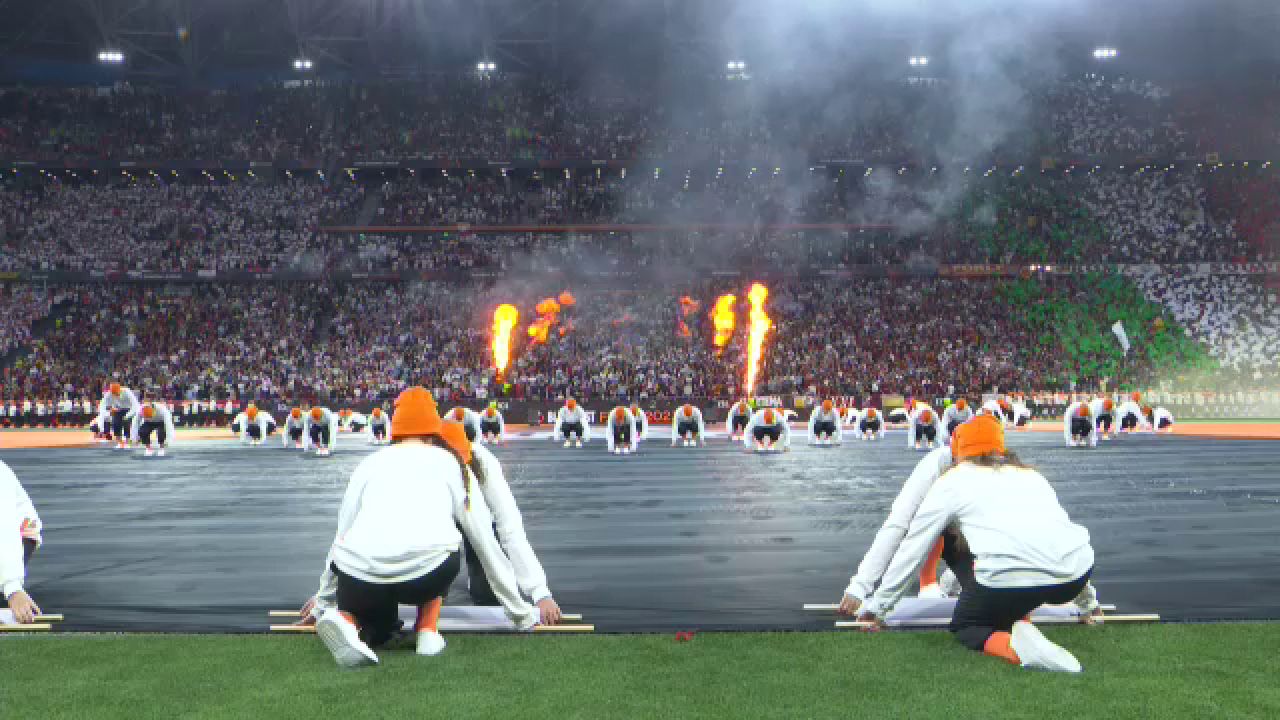 Show total la Sevilla - AS Roma! Atmosferă nebună în tribune la finala Europa League_71