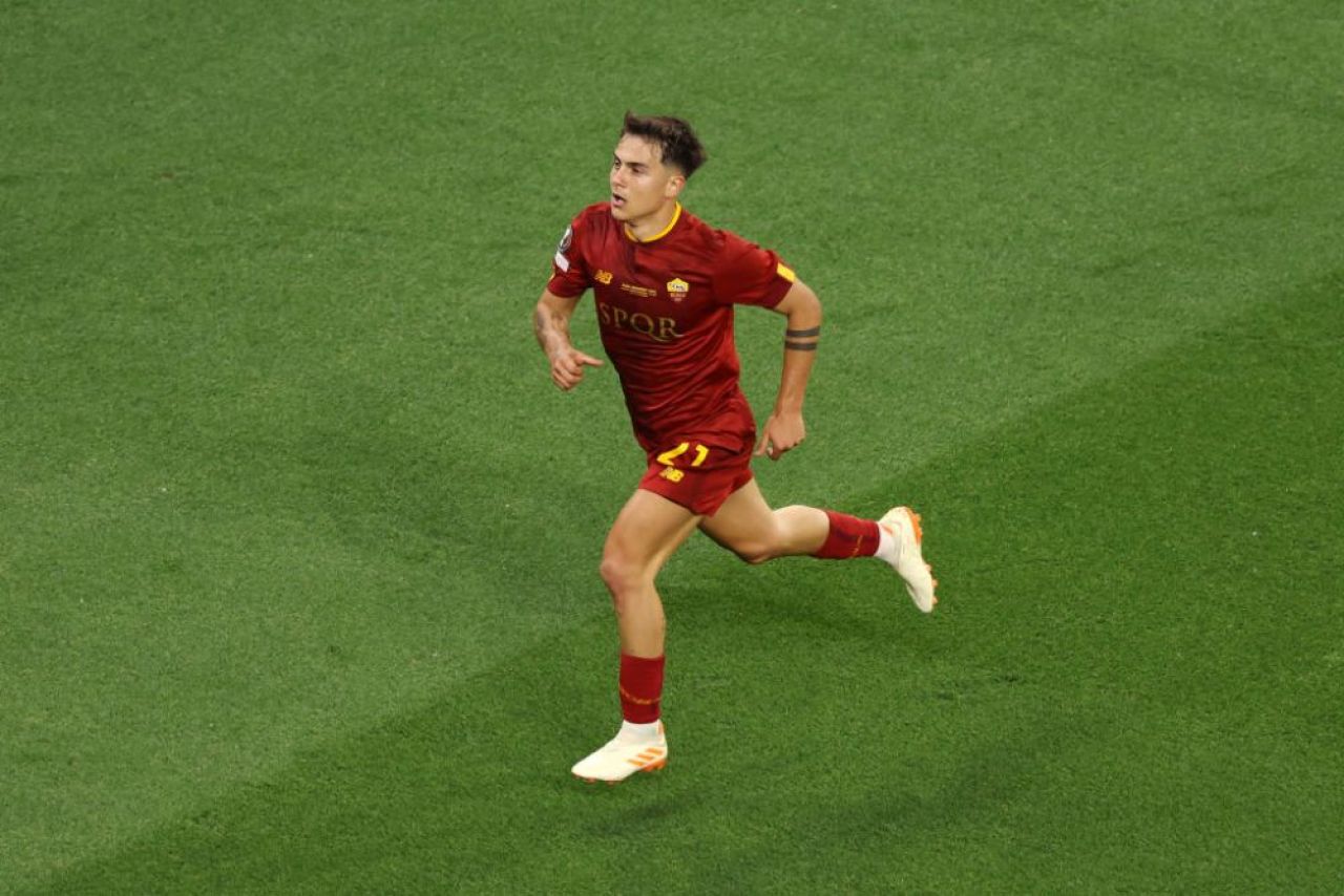 'La Joya' Dybala, 'bijuterie' de gol în finala Europa League! Cum a deschis scorul campionul mondial _4