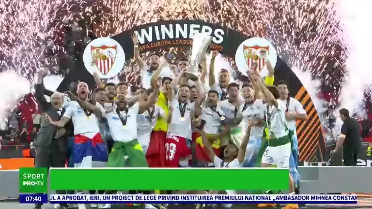 Sevilla - AS Roma | Festivitatea de premiere