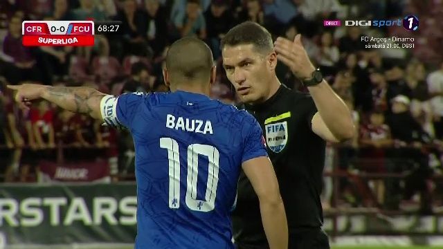 Adrian Mititelu Jr, derapaj după decizia lui Istvan Kovacs din CFR Cluj - FC U Craiova: