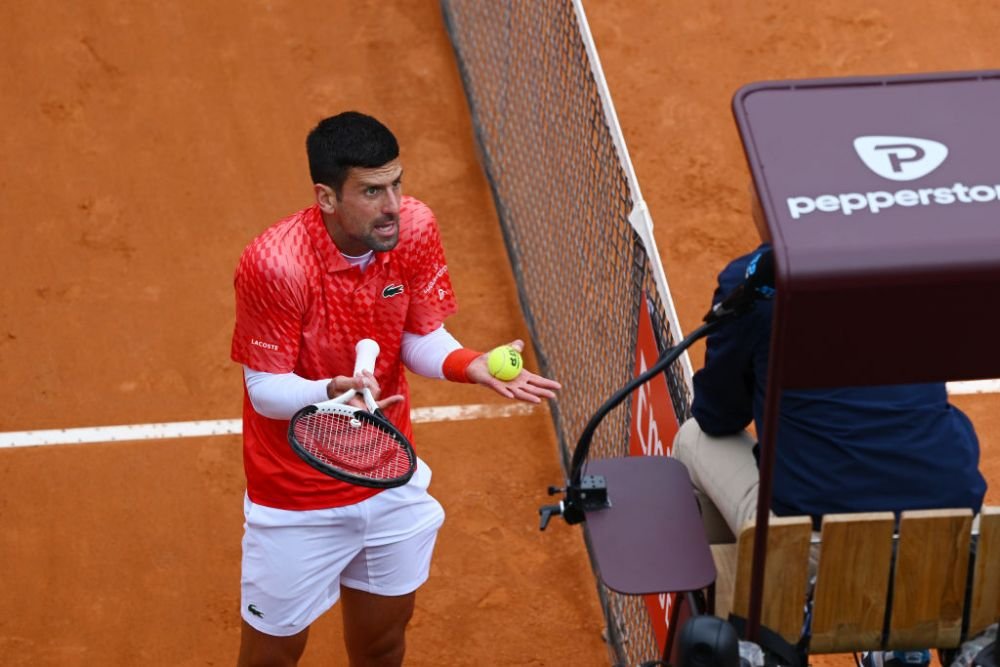 Se joacă și fără fileu la Roland Garros! Punct uluitor între Djokovic și Davidovich Fokina_11