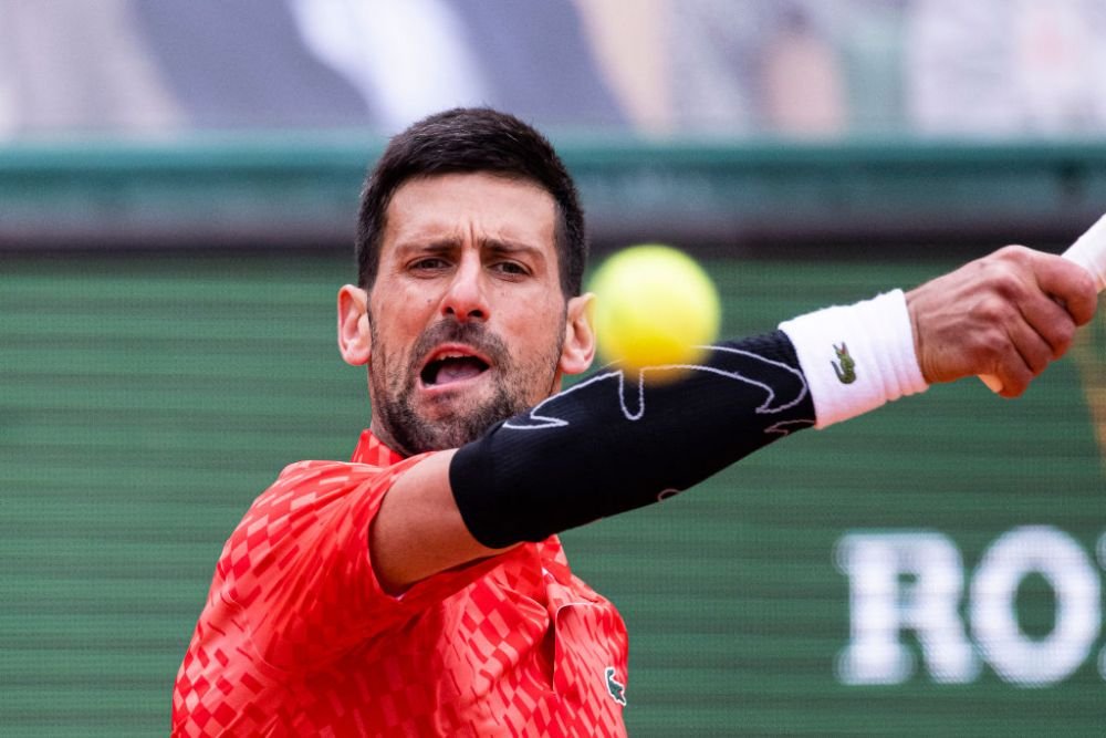 Se joacă și fără fileu la Roland Garros! Punct uluitor între Djokovic și Davidovich Fokina_13