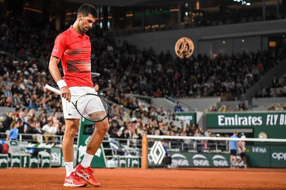 Se joacă și fără fileu la Roland Garros! Punct uluitor între Djokovic și Davidovich Fokina_27