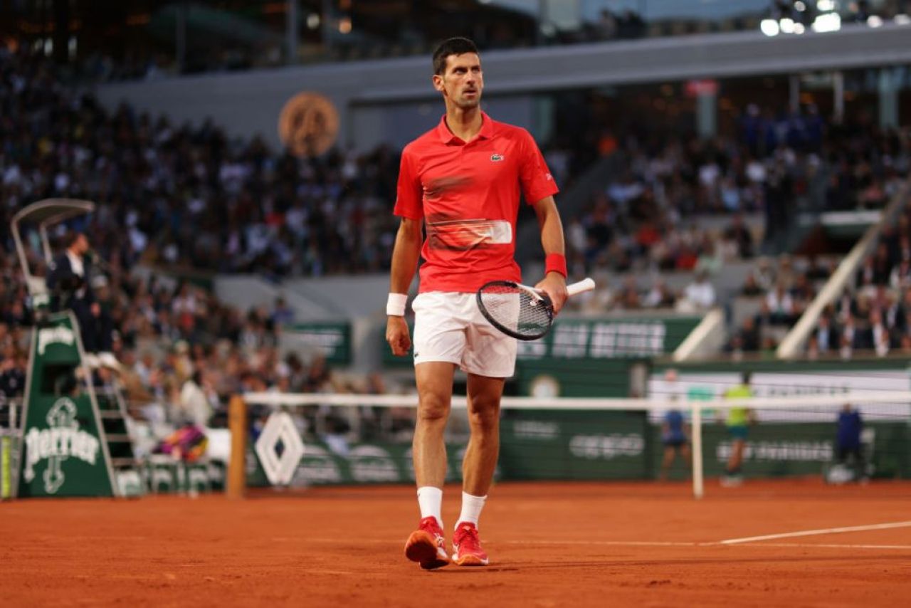 Se joacă și fără fileu la Roland Garros! Punct uluitor între Djokovic și Davidovich Fokina_32