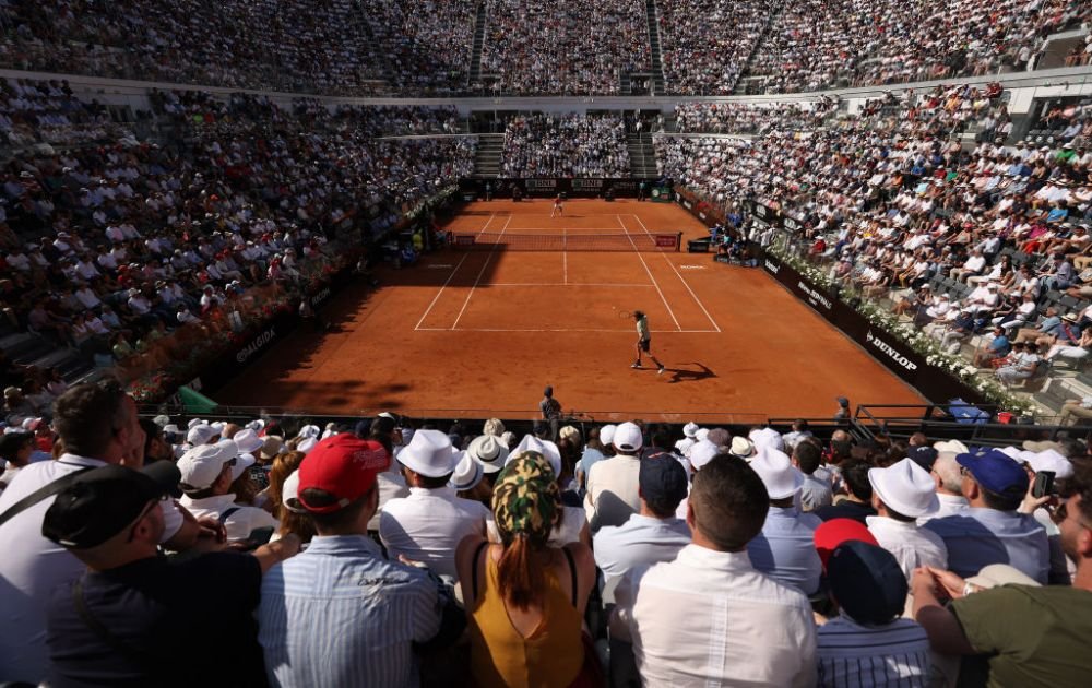 Se joacă și fără fileu la Roland Garros! Punct uluitor între Djokovic și Davidovich Fokina_35