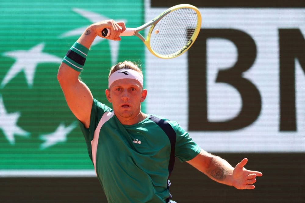 Se joacă și fără fileu la Roland Garros! Punct uluitor între Djokovic și Davidovich Fokina_37