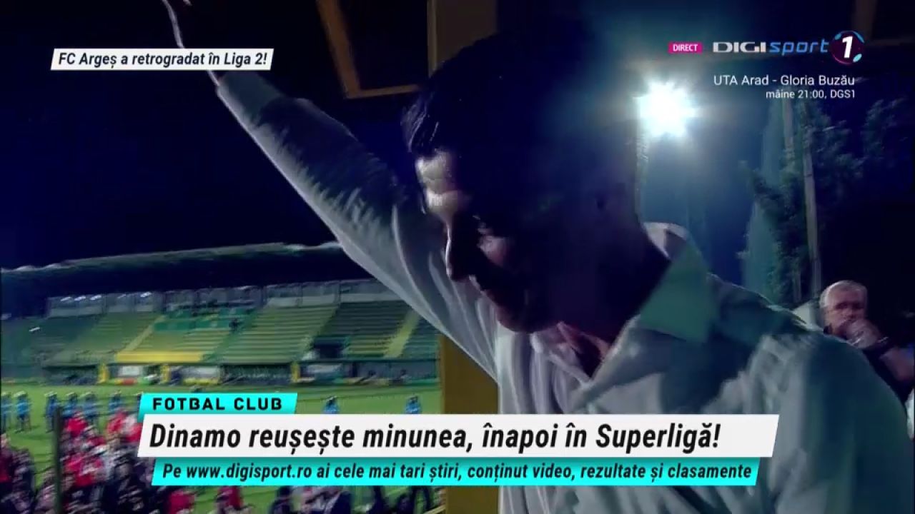 Steaua, înjurată în direct la TV după promovarea lui Dinamo: Ovidiu Burcă a întrerupt interviul_10