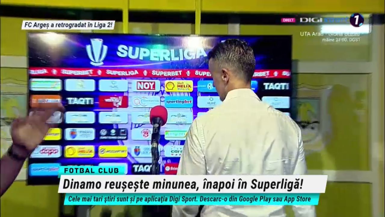 Steaua, înjurată în direct la TV după promovarea lui Dinamo: Ovidiu Burcă a întrerupt interviul_11