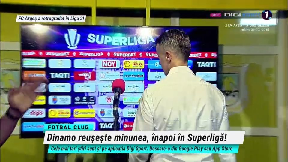 Steaua, înjurată în direct la TV după promovarea lui Dinamo: Ovidiu Burcă a întrerupt interviul_11