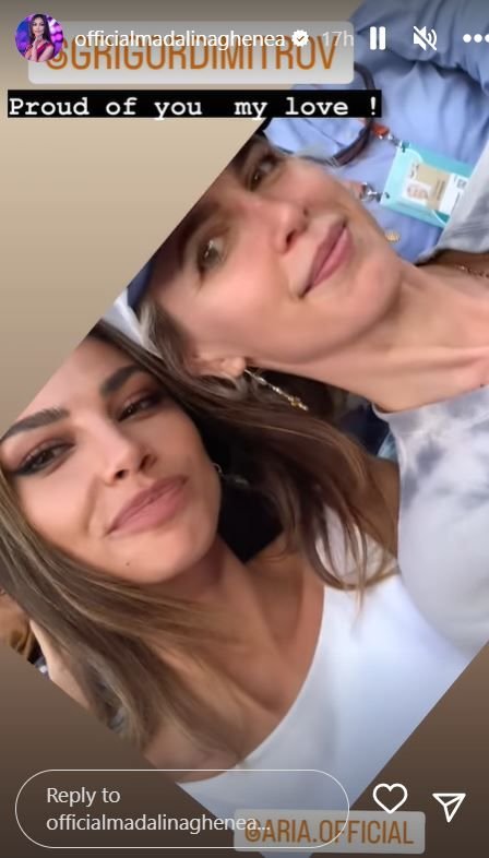 „Mândră de tine, dragostea mea!” Mădălina Ghenea, prezentă în tribune la Roland Garros _6
