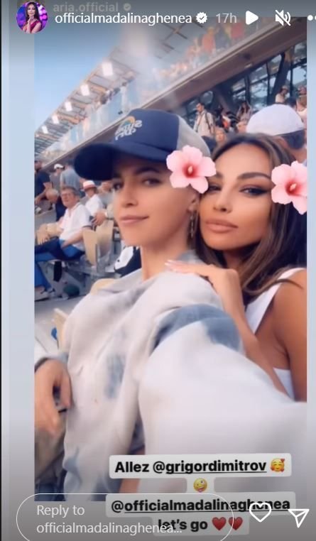 „Mândră de tine, dragostea mea!” Mădălina Ghenea, prezentă în tribune la Roland Garros _8