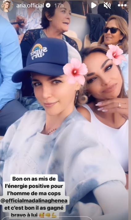 „Mândră de tine, dragostea mea!” Mădălina Ghenea, prezentă în tribune la Roland Garros _10