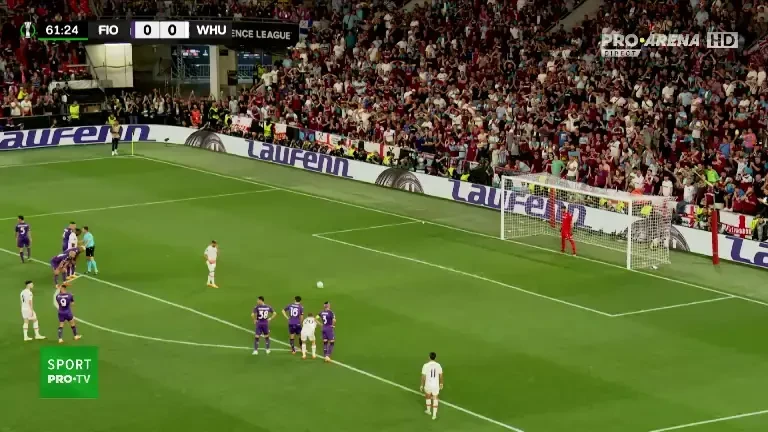 Fiorentina - West Ham 0-1 | Englezii deschid scorul de la „11 metri”!