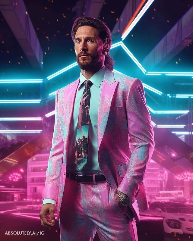 Cum crede Inteligența Artificială că va arăta Messi la Inter Miami_4