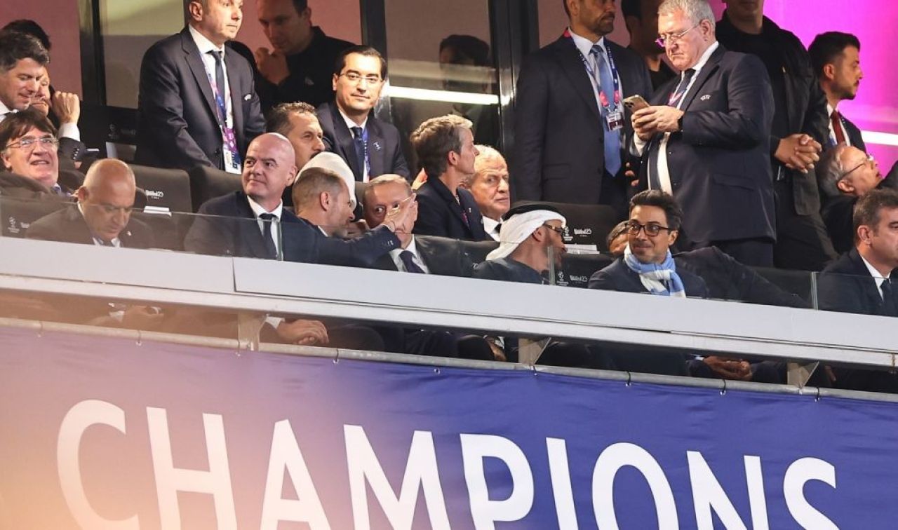 Răzvan Burleanu, în lojă la finala UEFA Champions League. Numele grele lângă care apare președintele FRF_1