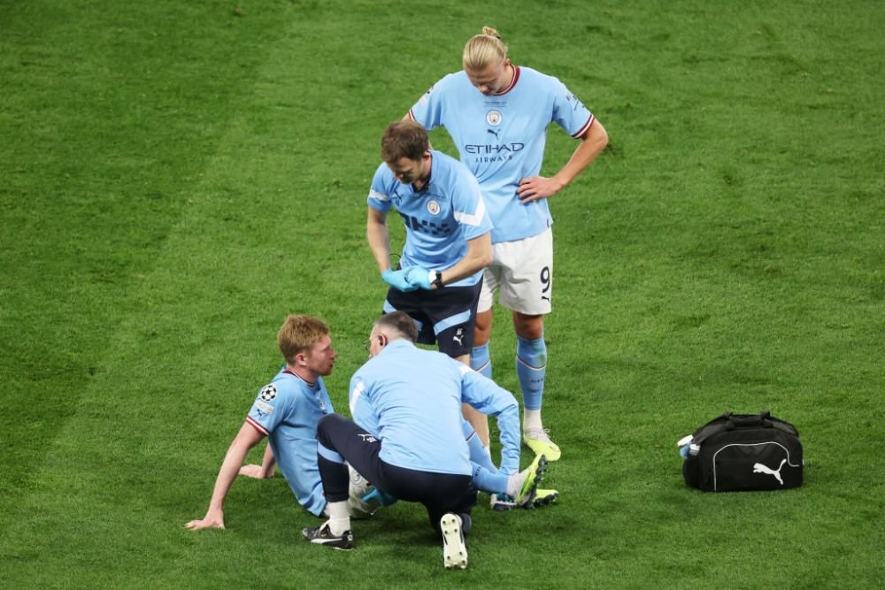 Ghinion teribil pentru Kevin De Bruyne! A doua finală UCL în care iese accidentat_2