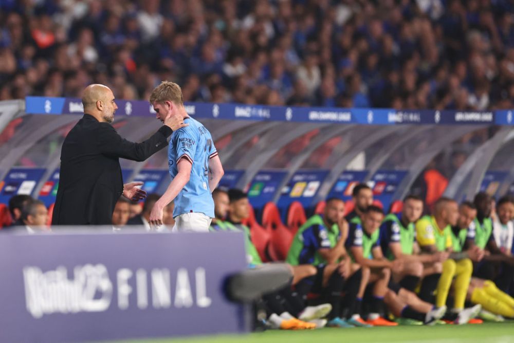 Fețele lui Pep Guardiola! Imagini spectaculoase cu reacțiile tehnicianului lui City din timpul finalei Champions League_5