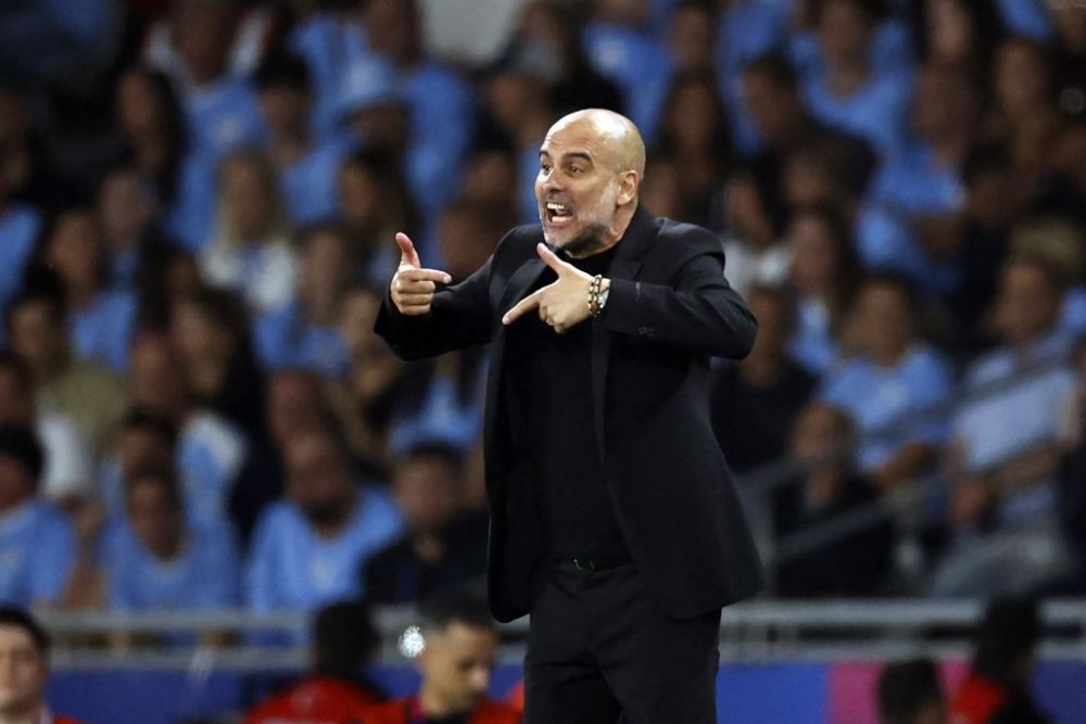 Fețele lui Pep Guardiola! Imagini spectaculoase cu reacțiile tehnicianului lui City din timpul finalei Champions League_6