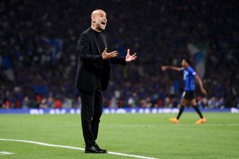 Fețele lui Pep Guardiola! Imagini spectaculoase cu reacțiile tehnicianului lui City din timpul finalei Champions League_13