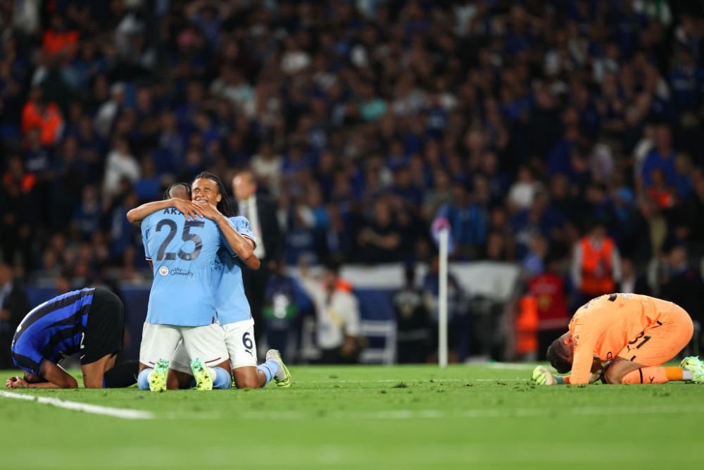 Explozie de bucurie pentru noua campioană a Europei! Imagini impresionante cu trupa lui Pep Guardiola, în lacrimi pe gazon_2