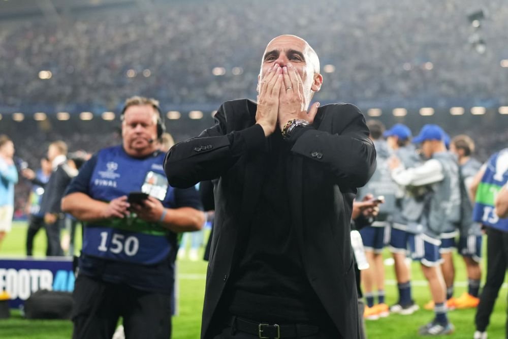 Explozie de bucurie pentru noua campioană a Europei! Imagini impresionante cu trupa lui Pep Guardiola, în lacrimi pe gazon_16