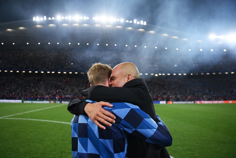 Explozie de bucurie pentru noua campioană a Europei! Imagini impresionante cu trupa lui Pep Guardiola, în lacrimi pe gazon_19