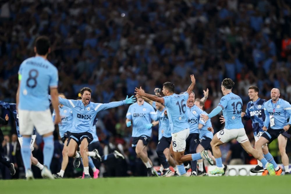Explozie de bucurie pentru noua campioană a Europei! Imagini impresionante cu trupa lui Pep Guardiola, în lacrimi pe gazon_25