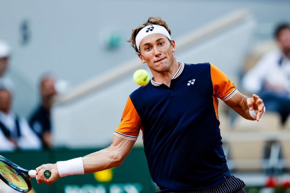 Djokovic a căzut de două ori, dar a câștigat primul set al finalei Roland Garros! Ruud, pierzător după 81 de minute_34